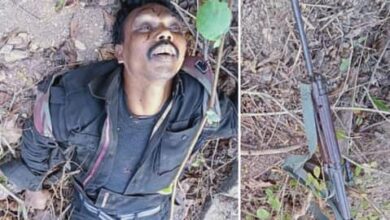 Photo of बिहार:सुरक्षाबलों ने मुठभेड़ में तीन नक्सलियों को मार गिराया