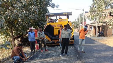 Photo of धनबाद वेस्ट से बेस्ट का ज्वलंत उदाहरण मानटांड में प्लास्टिक वेस्ट से बन रही है सड़क